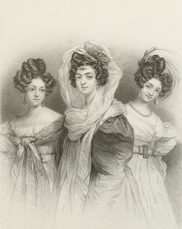 Três belezas de Henri Grevedon