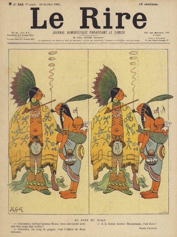 Ilustração para o riso de Henri Avelot