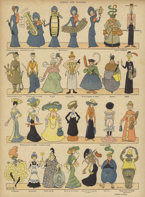 Ilustração para o riso de Henri Avelot