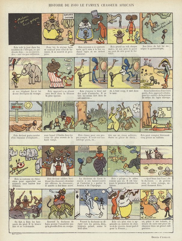 Ilustração para o riso de Henri Avelot