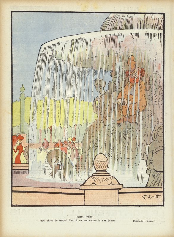 Ilustração para o riso de Henri Avelot