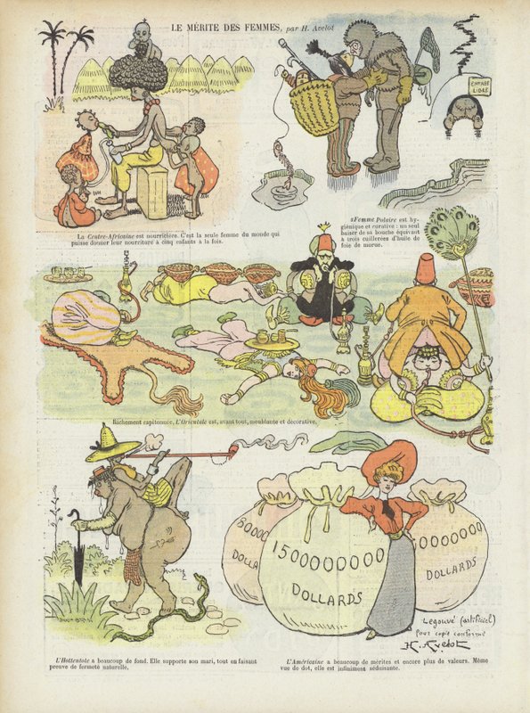 Ilustração para o riso de Henri Avelot