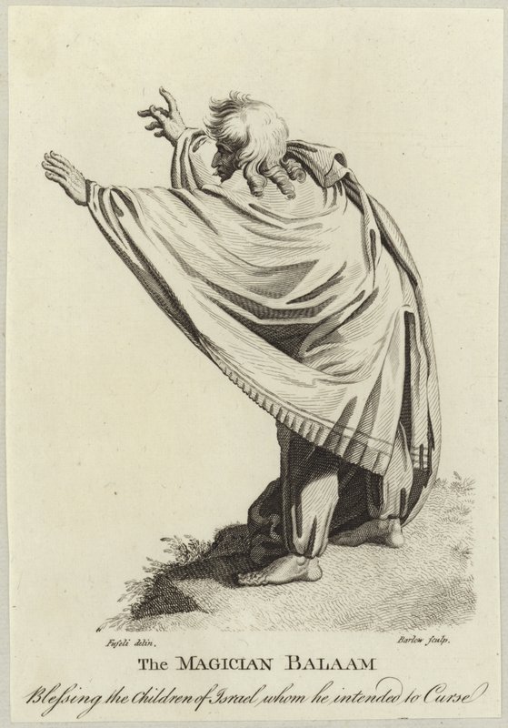 O Mago Balaão de Johann Heinrich Füssli