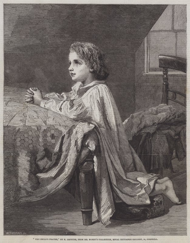 A oração da criança de Henry Lejeune