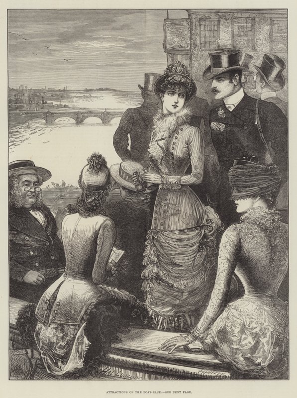 Atrações do Boat-Race de Henry Stephen Ludlow