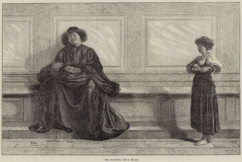 Ser Pandolfo de Henry Wallis