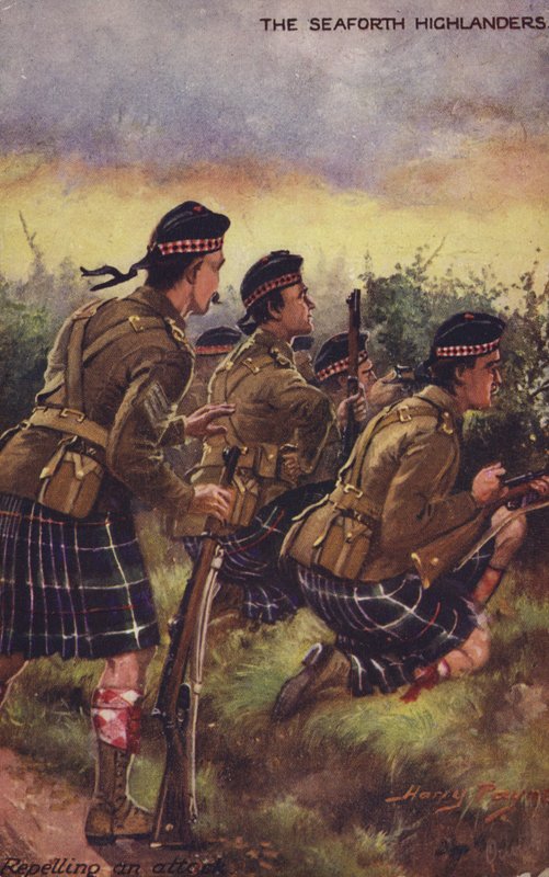 Os Highlanders de Seaforth de Henry Payne