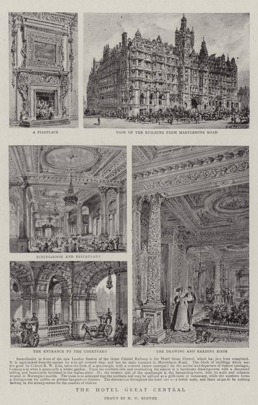 O Hotel Great Central de Henry William Brewer