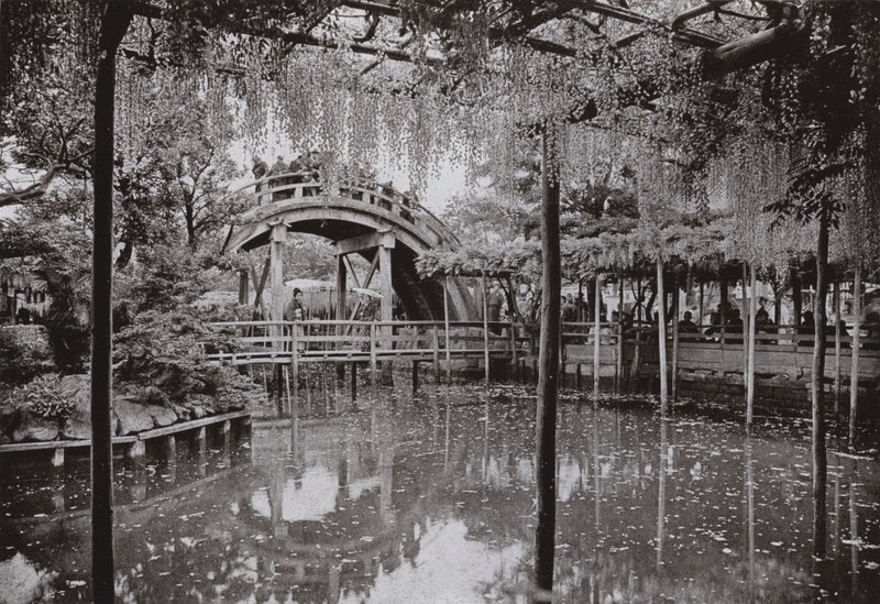 Kameido (foto a p/b) de Herbert Ponting