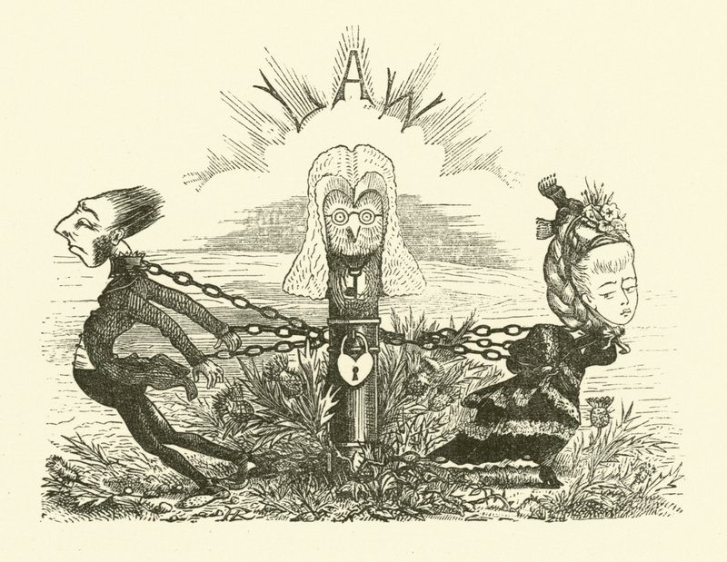 Divórcio (gravura) de Hugh Rowley