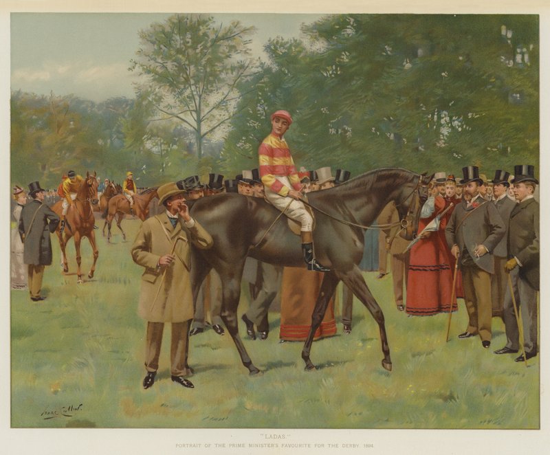 Ladas (cromolitho) de Isaac J. Cullin