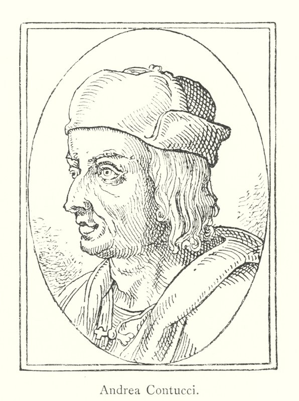 Andrea Contucci (gravura) de Italian School
