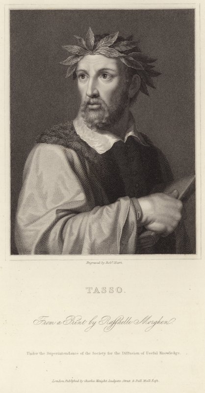 Retrato de Torquato Tasso de Italian School