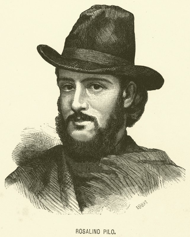 Rosalino Pilo (gravura) de Italian School