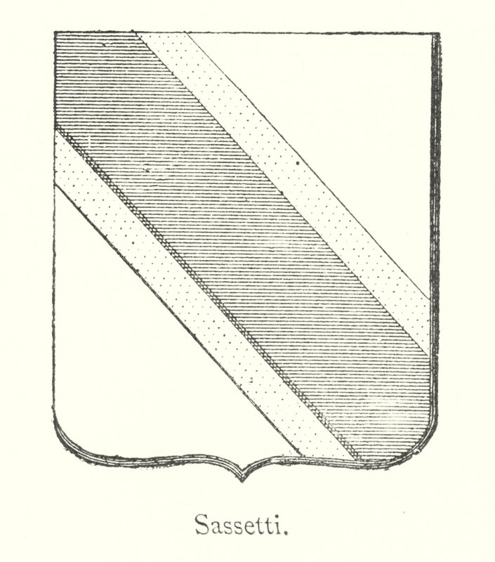 Sassetti (gravura) de Italian School