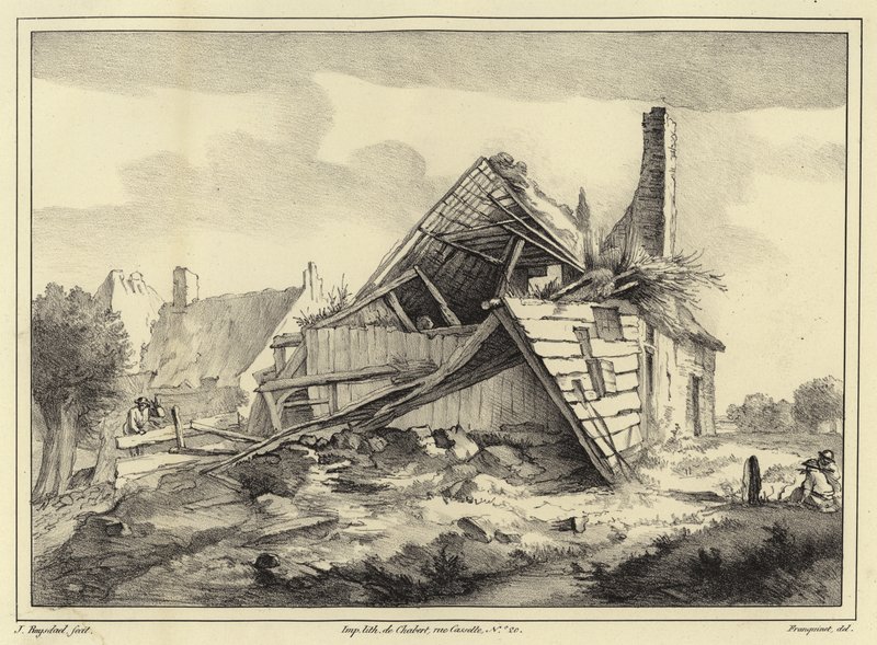 Edifício arruinado de Jacob van Ruisdael