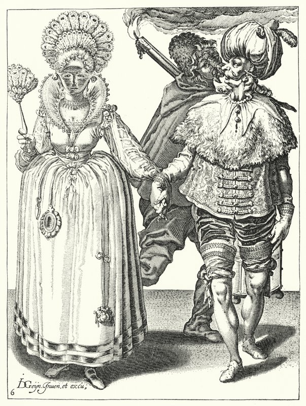 Mascarada (gravura) de Jacques II de Gheyn