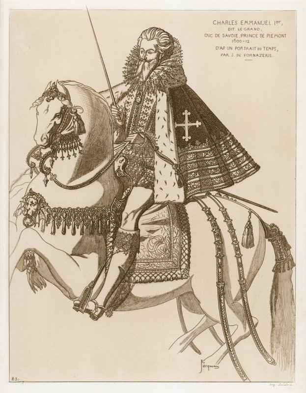 Charles Emmanuel I de Jacques de Fornazeris