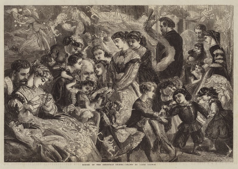 Ecos dos sinos de Natal de James Godwin