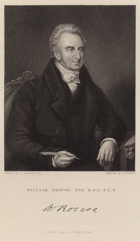 Retrato de William Roscoe de James Lonsdale