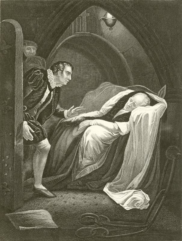 A morte de Mortimer de James Northcote