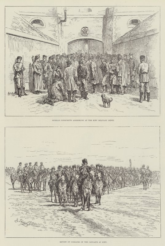 Militar em Kiev de Johann Nepomuk Schonberg