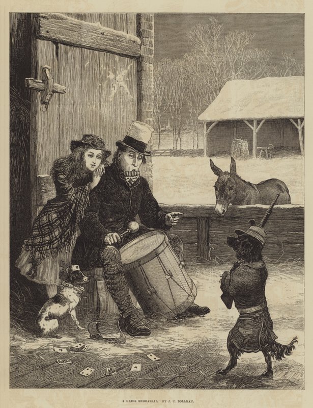 Um ensaio geral de John Charles Dollman