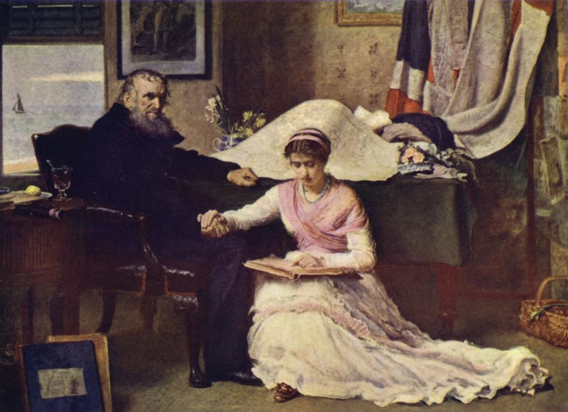 A passagem noroeste de John Everett Millais