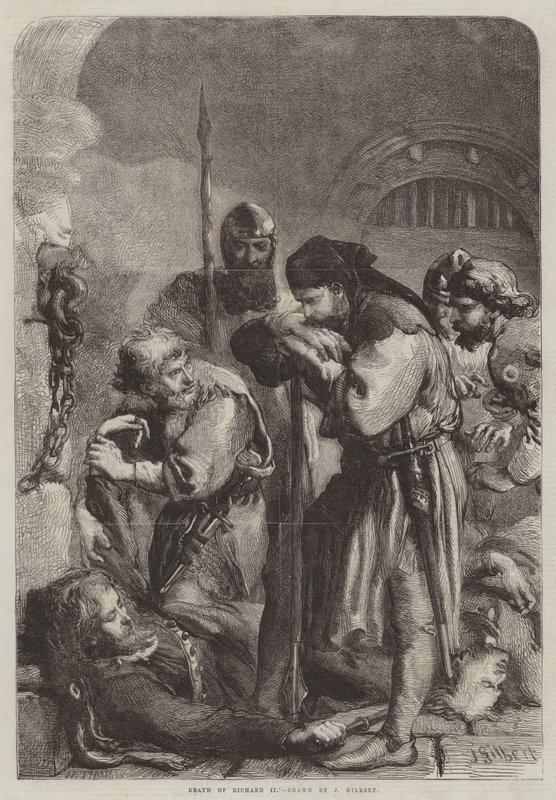 Morte de Ricardo II de John Gilbert