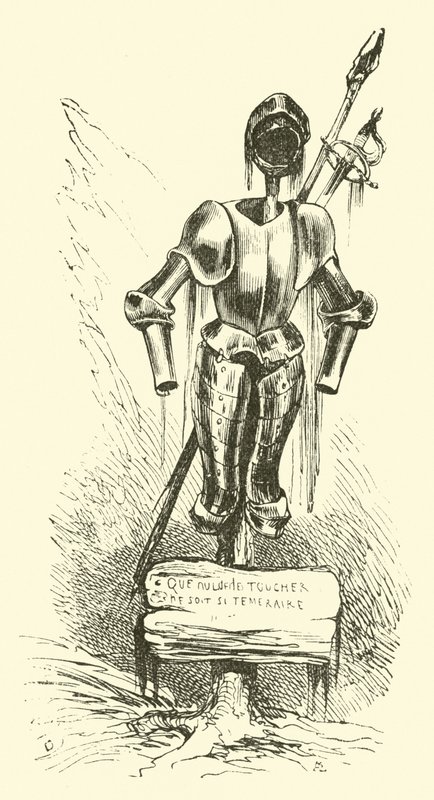 Armadura de Dom Quixote de John Gilbert