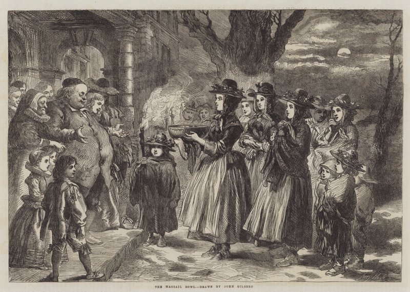The Wassail Bowl de John Gilbert