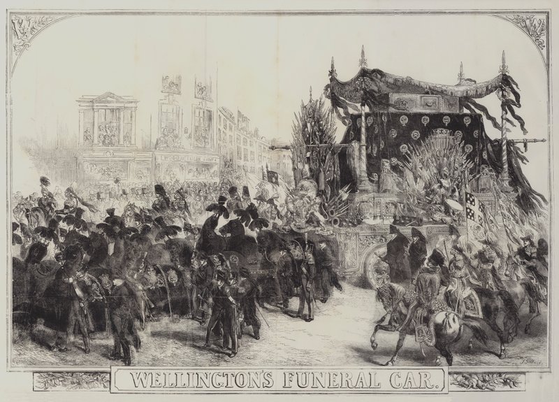 Carro funerário de Wellington de John Gilbert