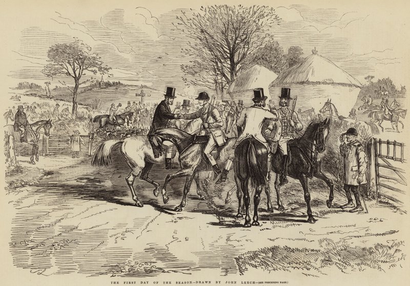O primeiro dia da temporada de John Leech