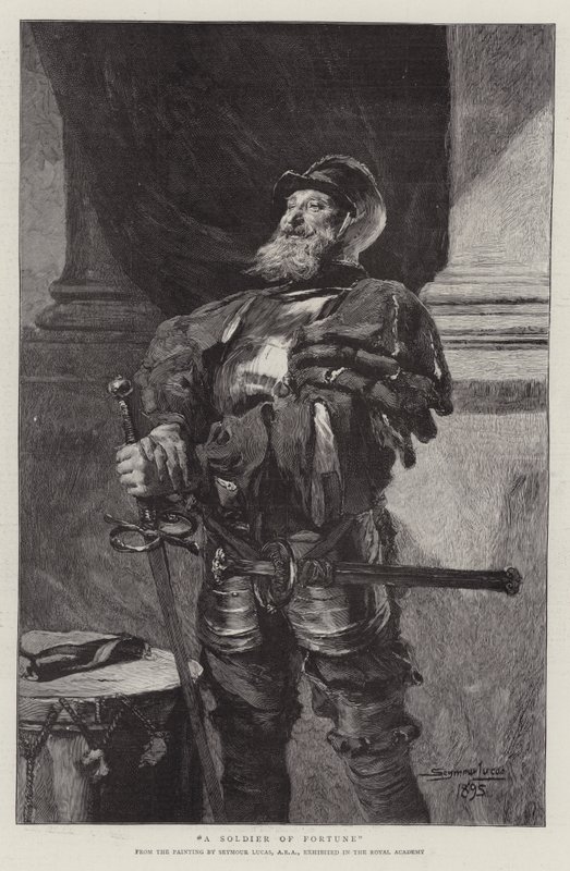 Um soldado da fortuna de John Seymour Lucas