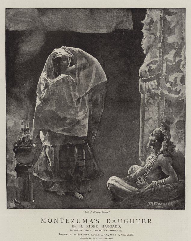 Filha de Montezuma de John Seymour Lucas
