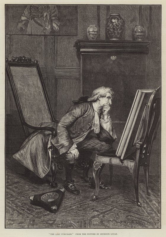 A última compra de John Seymour Lucas