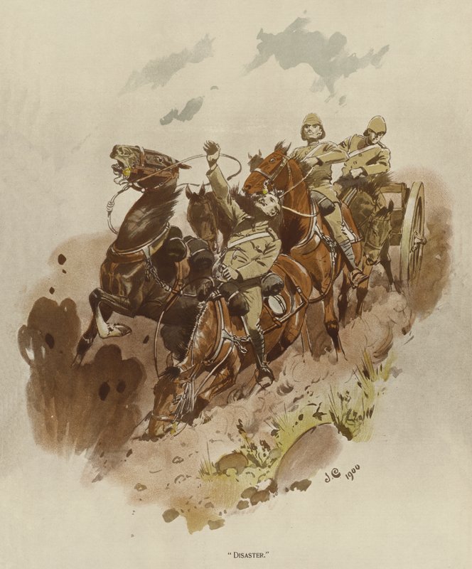 Desastre (cor litho) de John (after) Charlton
