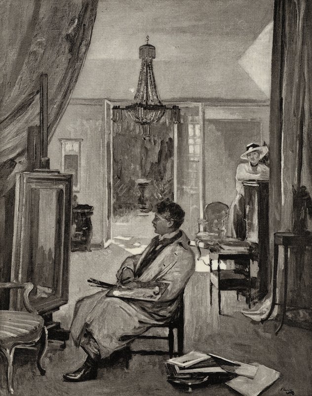 Patrick W Adam (litho) de John (after) Lavery