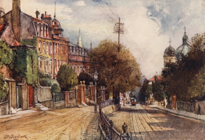 Highgate (cor litho) de John Fulleylove