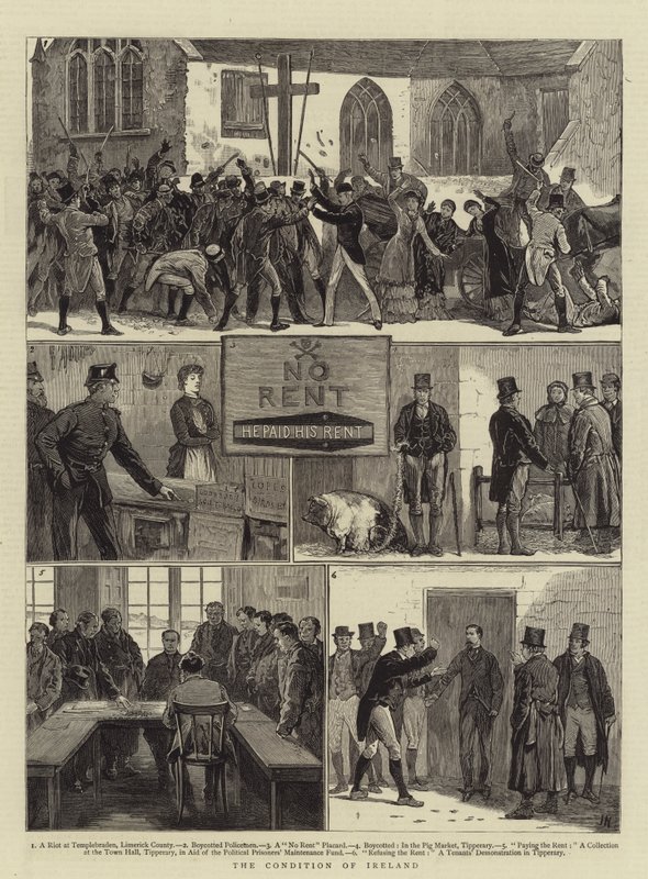 A condição da Irlanda de Joseph Nash