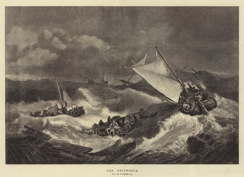 O naufrágio de Joseph Mallord William Turner