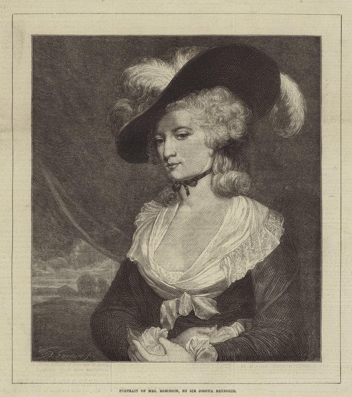 Retrato da Sra. Robinson de Joshua Reynolds