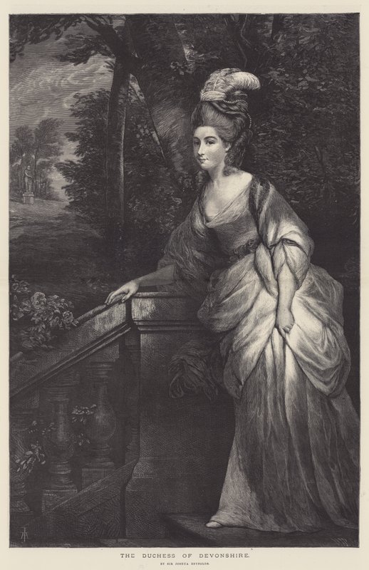 A duquesa de Devonshire de Joshua Reynolds
