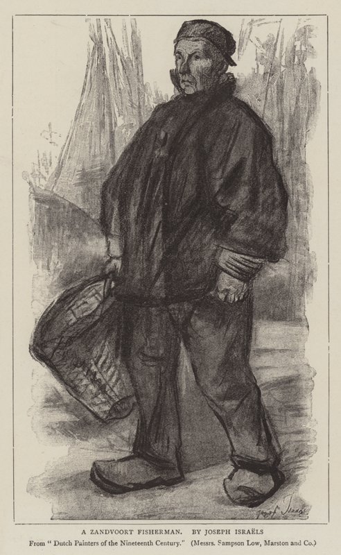 Um pescador zandvoort de Jozef Israëls