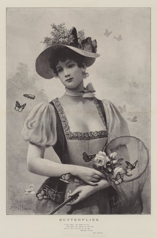 Borboletas de Jules Frederic Ballavoine