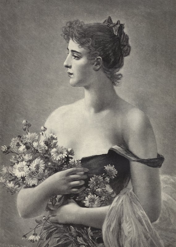 Um buquê doce de Jules Frederic Ballavoine
