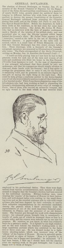 General Boulanger de Julius Mandes Price