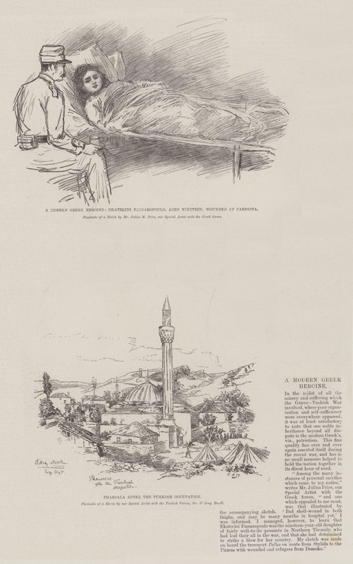 A guerra greco-turca de Julius Mandes Price
