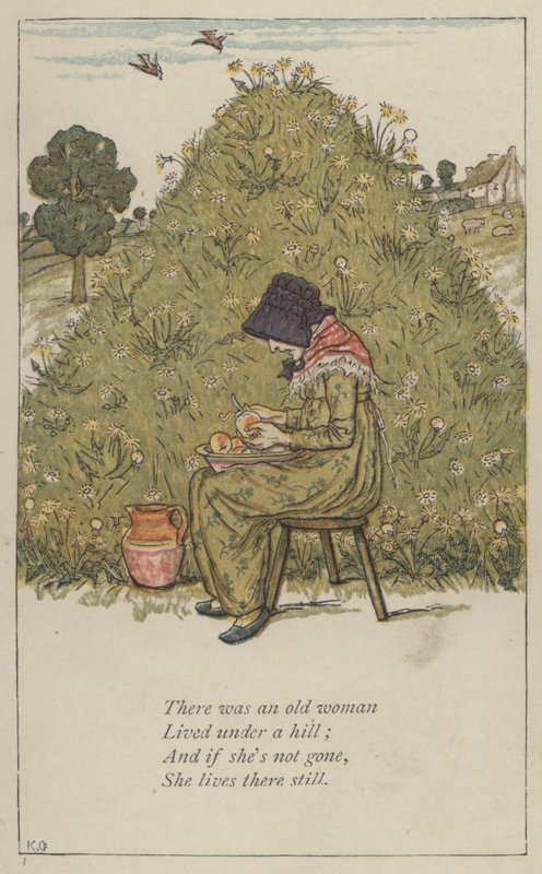 Havia uma velha de Kate Greenaway