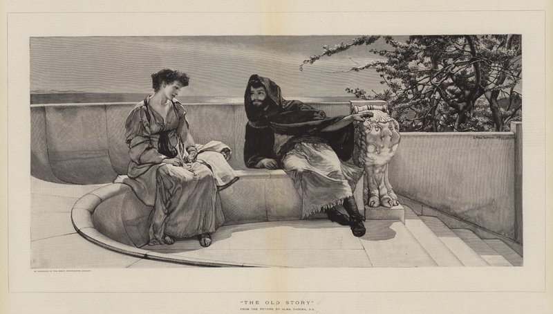 A velha história de Lawrence Alma Tadema